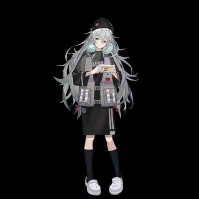 少女前线 HK416 白色尼格罗尼