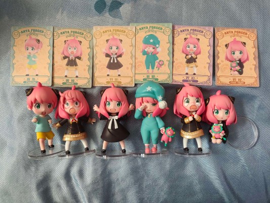 间谍过家家 阿尼亚的日常系列盲盒