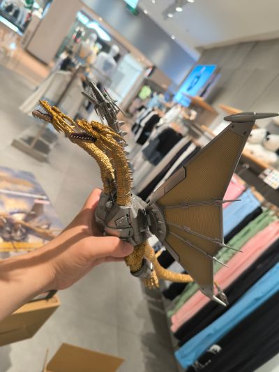 S.H.MonsterArts 哥斯拉大战基多拉 机械基多拉 新宿决战特别套装