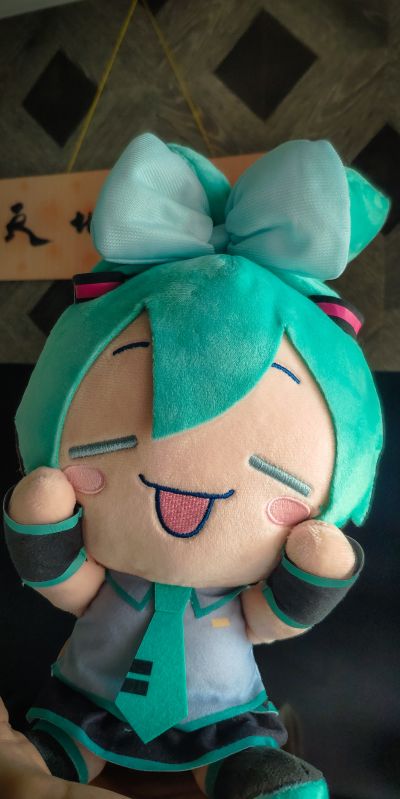 初音未来×大耳狗 M尺寸玩偶 初音未来