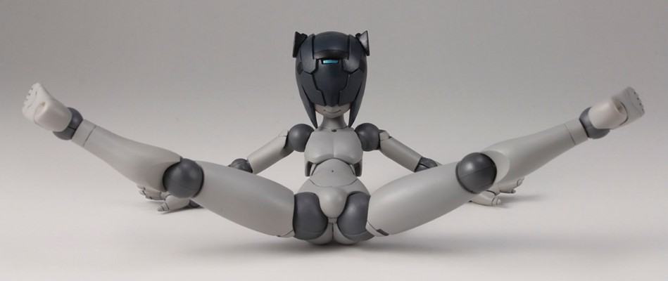 机械新人类 MMM素体 沙姆洛克 浅灰色 升级版