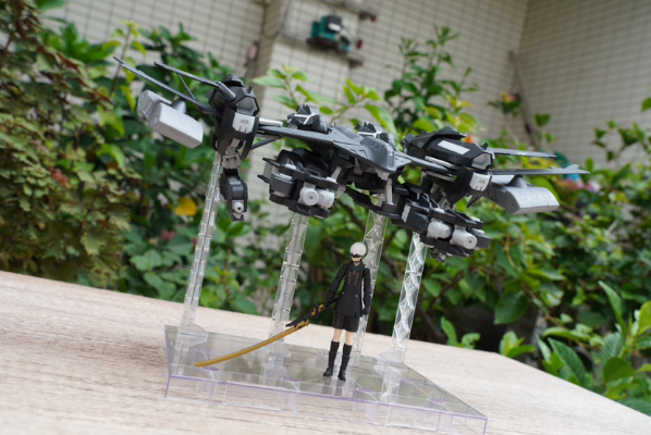 尼尔：自动人形  飞行组件Ho229 S型+9S(寄叶九号S型)