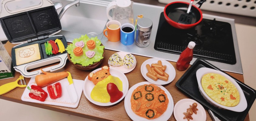 小小样品系列 做饭难不倒我！  心跳不已♪初次烹饪