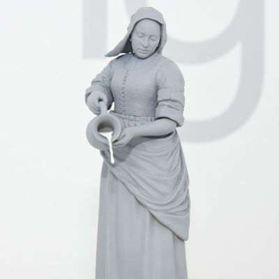 figma#SP-165 桌上美术馆 维米尔著作 倒牛奶的女佣人