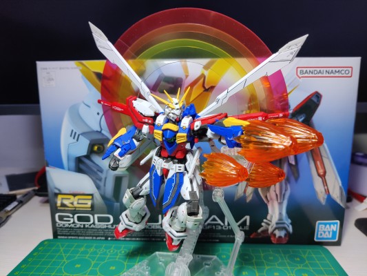 RG 机动武斗传G高达 神高达配件包