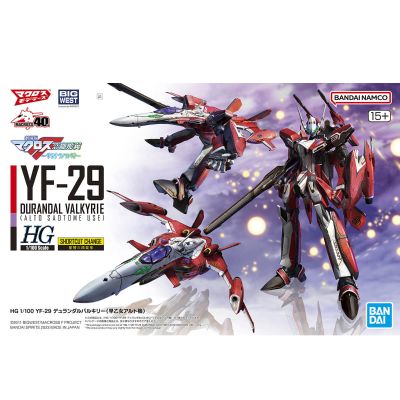 HG 1/100  YF-29  永恒女武神（早乙女有人专用）