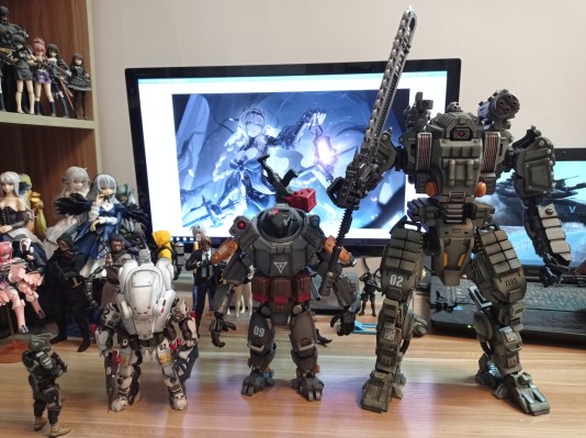 战星辰系列 新宙斯机甲重火力版