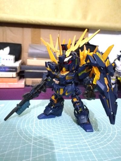 SDCS 机动战士高达独角兽 独角兽高达2号机报丧女妖（毁灭模式）+报丧女妖·命运女神