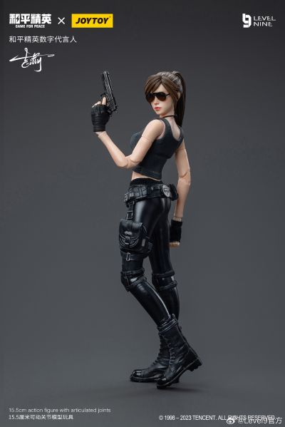 LEVEL9 和平精英数字代言人 吉莉 1/12可动人偶