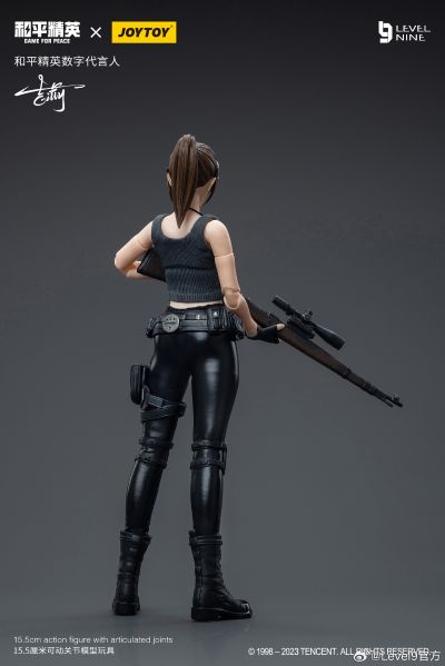 LEVEL9 和平精英数字代言人 吉莉 1/12可动人偶