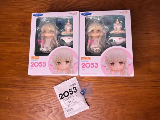 粘土人#2053 人形电脑天使心 小叽