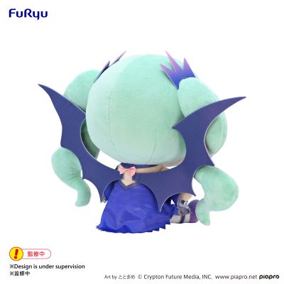 大家的抽赏 初音未来 Memorial Collection  B奖 坐姿毛绒玩偶 初音未来 黑暗款