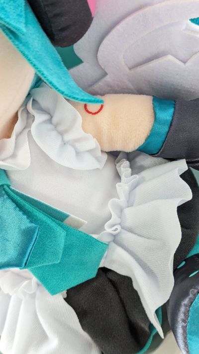 可爱软绵绵玩偶 初音未来 16周年纪念款  L尺寸