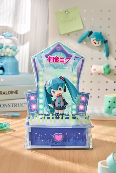 初音未来 粘土人DIY拼装场景收纳盒 演唱会