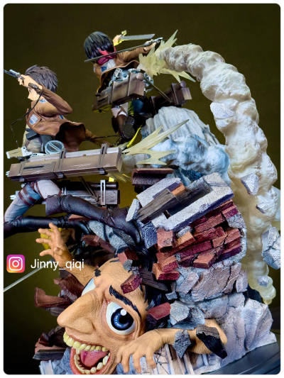 UPMAOT-01 进击的巨人 艾伦、三笠、阿尔敏