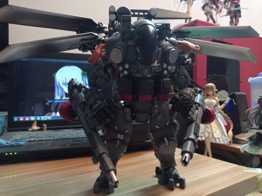 铁骸06空天作战机甲轰击型