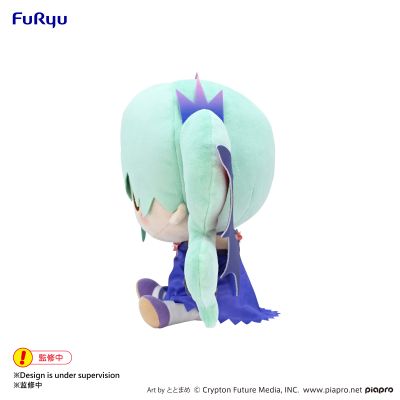 大家的抽赏 初音未来 Memorial Collection  B奖 坐姿毛绒玩偶 初音未来 黑暗款