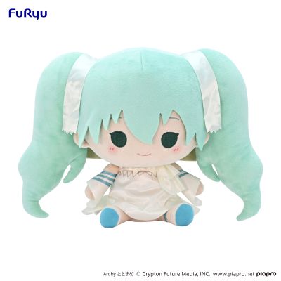 大家的抽赏 初音未来 Memorial Collection  A奖 坐姿毛绒玩偶 初音未来 光明款