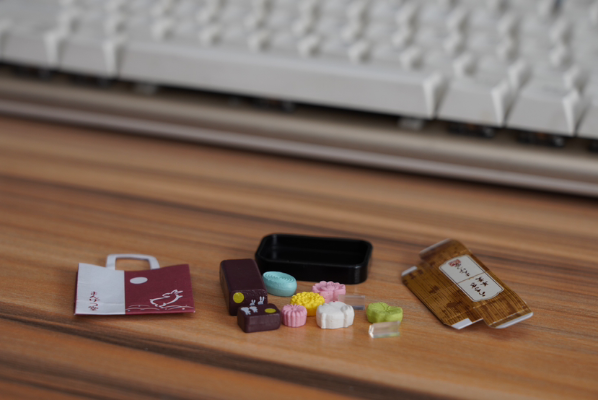 小小样品系列 下町的老字号和式点心店  满月堂