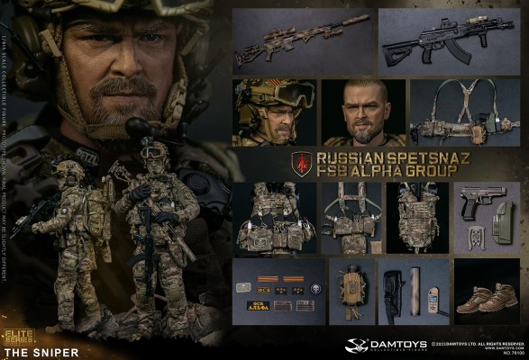 NO.78100 俄罗斯联邦安全局 阿尔法小组 狙击手