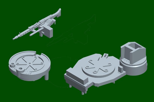 编号:07191 1/72 装甲车辆系列 德国豹2A6主战坦克