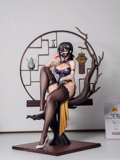 虾米大模王 夏芈「幸」相逢 旗袍 玄墨