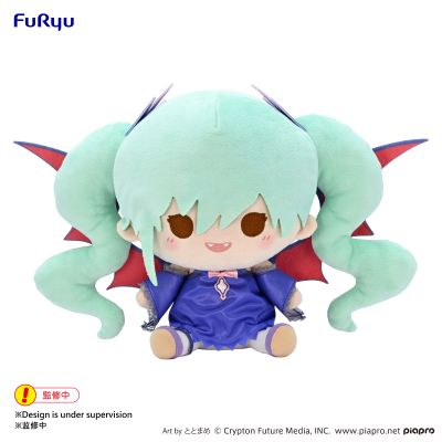 大家的抽赏 初音未来 Memorial Collection  B奖 坐姿毛绒玩偶 初音未来 黑暗款