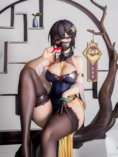 虾米大模王 夏芈「幸」相逢 旗袍 玄墨