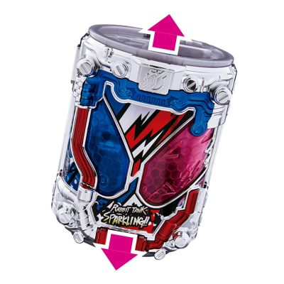 假面骑士创骑系列 SUPER BEST DX兔子坦克气泡罐