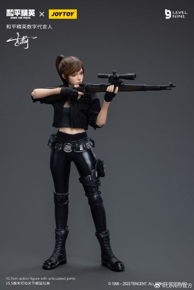 LEVEL9 和平精英数字代言人 吉莉 1/12可动人偶