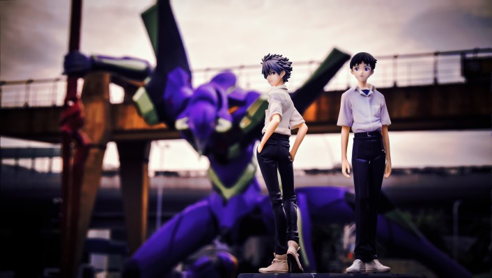 新世纪福音战士新剧场版 奖品校服人偶“碇真嗣”