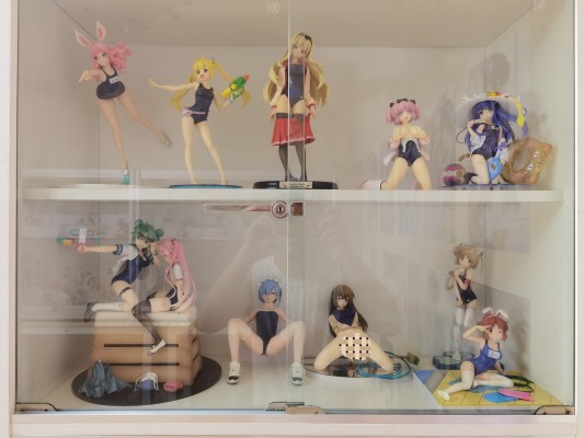 Kantoku Illustration Collection Figure 变态王子与不笑猫 筒隐月子 白泳装Ver.