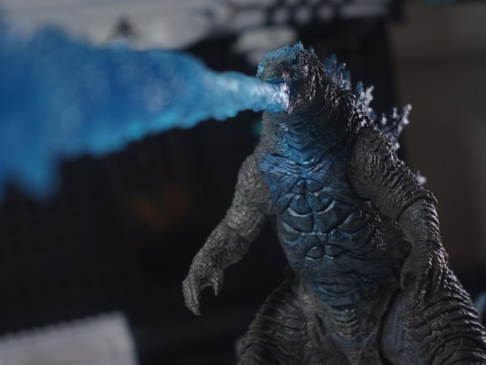 极致超值系列 哥斯拉大战金刚 热能射线哥斯拉