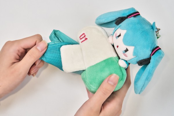 初音未来 毛绒随身环保袋