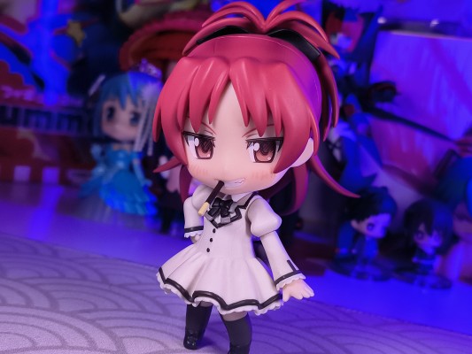 粘土人 #422 美树沙耶香 制服.＆佐倉杏子 私服