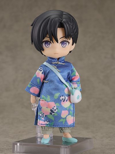 粘土娃 服装套组 长版裤装旗袍（熊猫/龙）