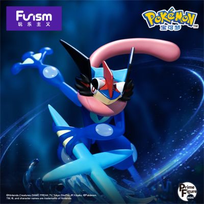 宝可梦小尺寸手办 小智版甲贺忍蛙