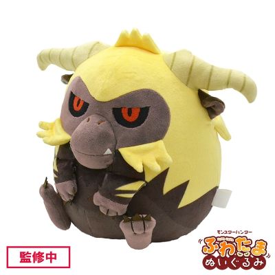 怪物猎人系列 绵蛋布偶  激昂金狮子款