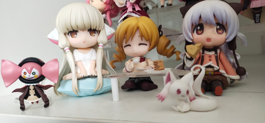 粘土人#2053 人形电脑天使心 小叽