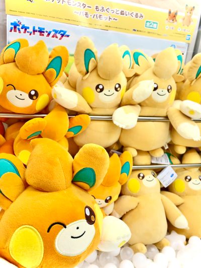 宝可梦毛绒玩偶 脸型靠垫 布拨