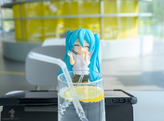 夏季带冬木音出去玩