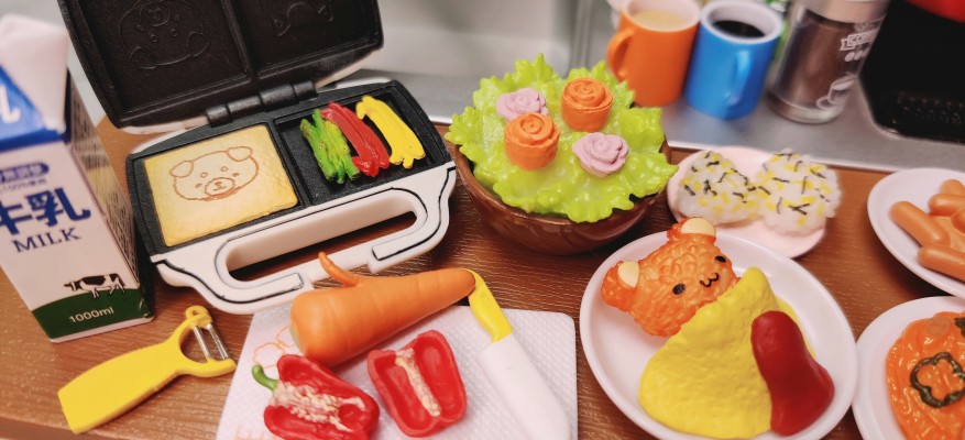 小小样品系列 做饭难不倒我！  心跳不已♪初次烹饪