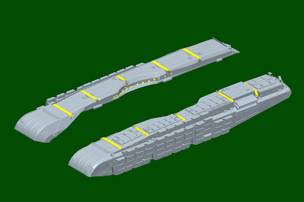 编号:09602 1/35 装甲车辆系列 苏联T-72乌拉尔挂“接触1”型装甲