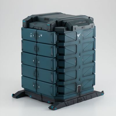 名场面还原系列 机动战士高达 水星的魔女  【GS07-A】  机动战士集装箱 旧化版