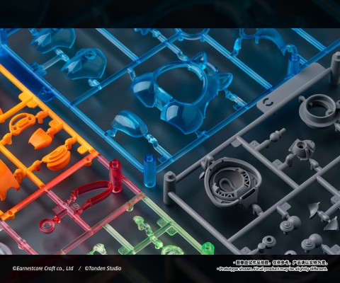 LUNCH BOX 小浣熊电车拼装模型 熊丸 宝石蓝