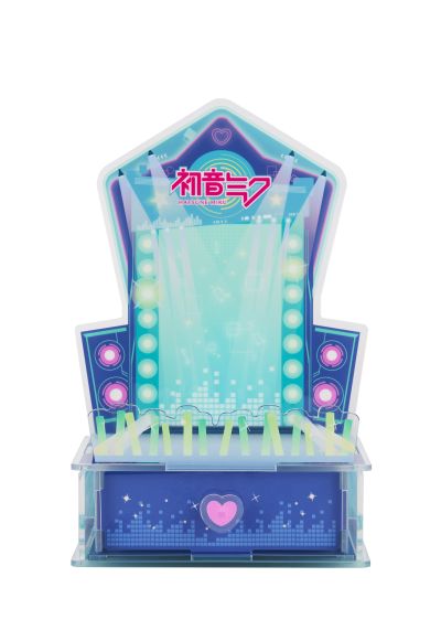 初音未来 粘土人DIY拼装场景收纳盒 演唱会