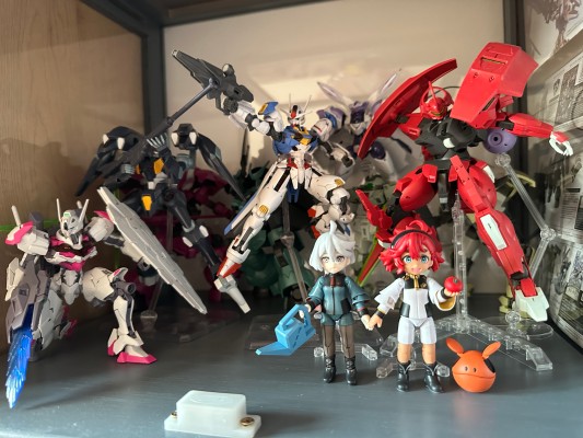 AQUA SHOOTERS 机动战士高达 水星的魔女 斯莱塔+米奥莉奈