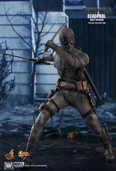 MMS505 死侍2：我爱我家 灰衣死侍 珍藏人偶