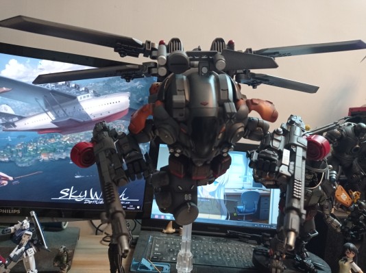 铁骸06空天作战机甲轰击型