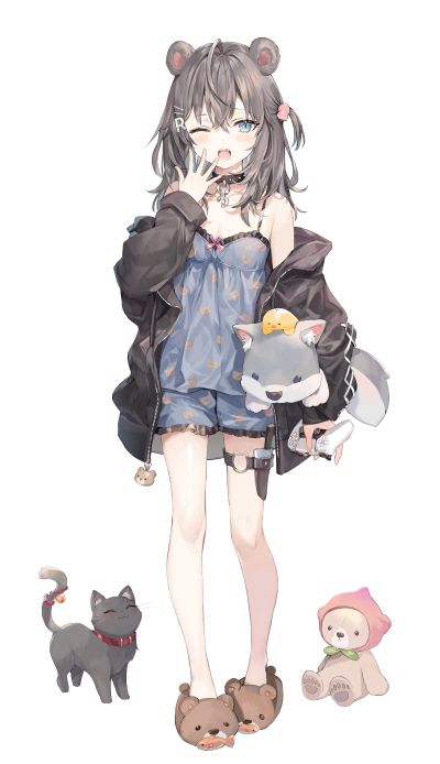 哥特萝莉小R